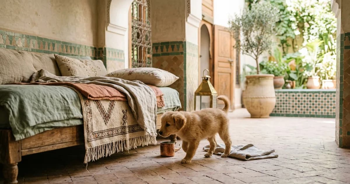 Accueillir un chiot au Maroc : le guide des premiers jours